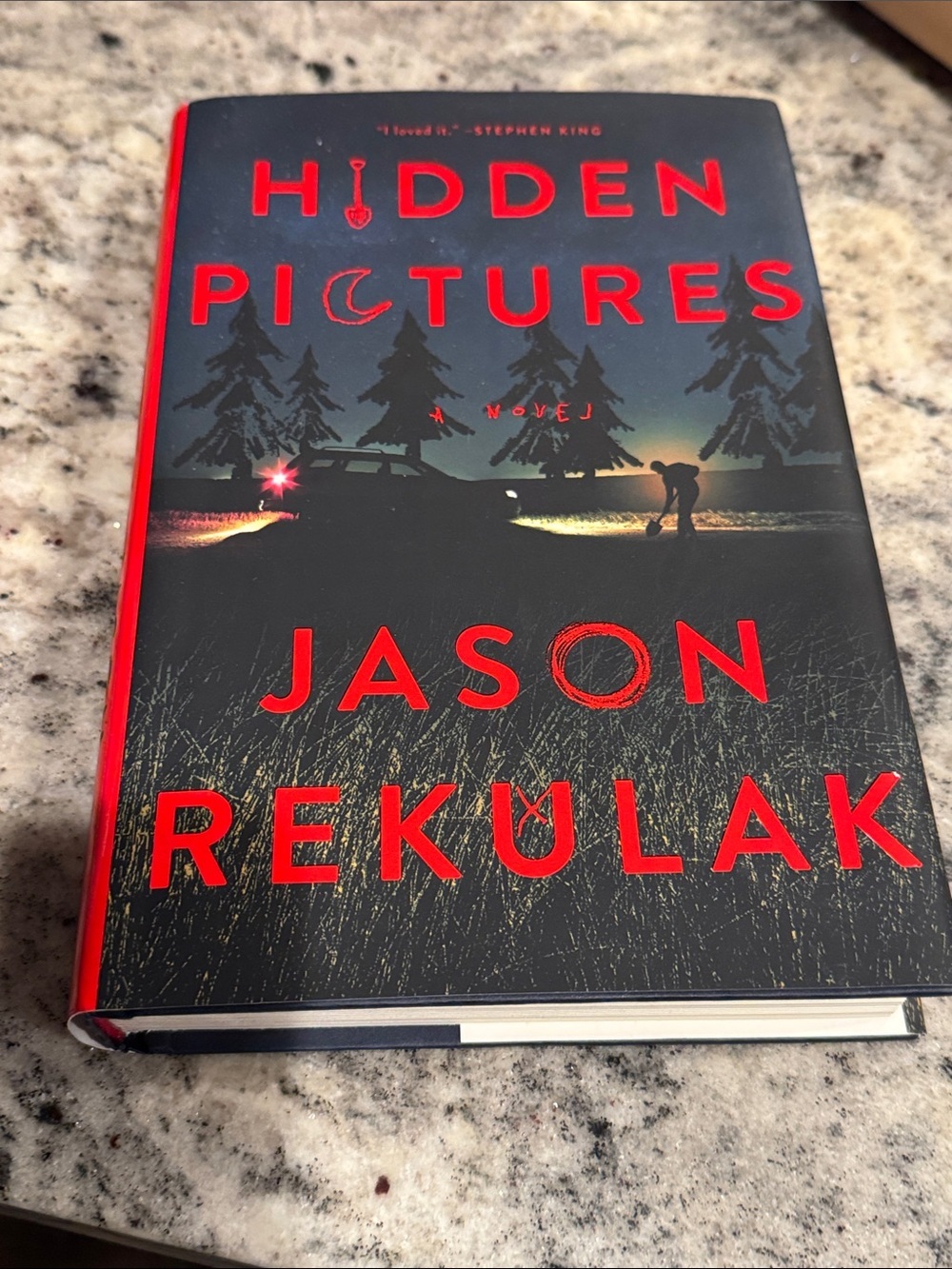 Hidden Pictures by Jason Rekulak - Black & Red Hardcover